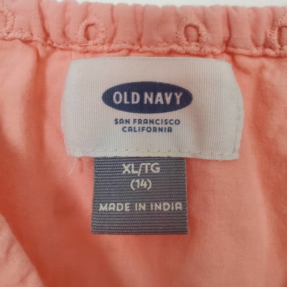 Old Navy girls XL (14) pink tank dress - Picture 3 of 4